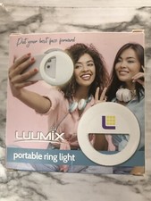 Selfie Ring Light 3 Levels Rechargeable Clip on