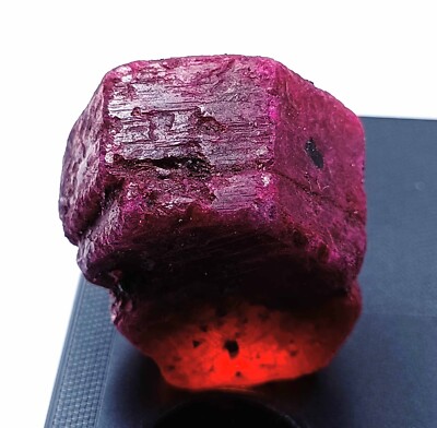 Rock Rough 200Ct Certified Natural African Red Ruby Chakri Uncut