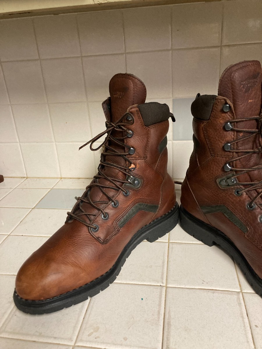 MENS RED WING 938 BROWN LEATHER 6 display picture 1