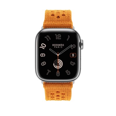 Apple Watch Hermès - 41mm Orange Tricot Single Tour | eBay Apple Watch Hermès - 41mm Orange Tricot Single Tour | eBay