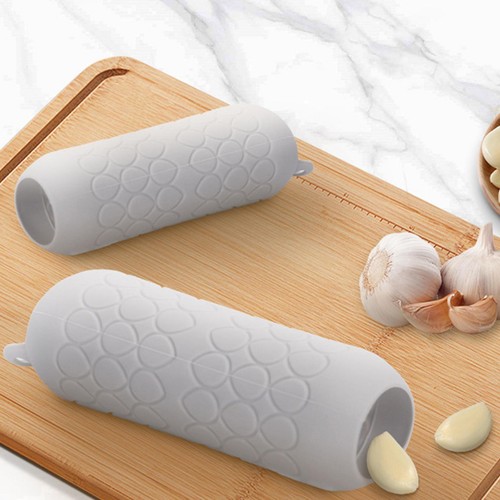 1PC Garlic Peeler Silicone Hangable Garlic Peeling Tube Useful Kitchen Tool