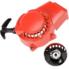 Red Aluminum Pull Start for  2 stroke 49cc Pocket Bike PU10R