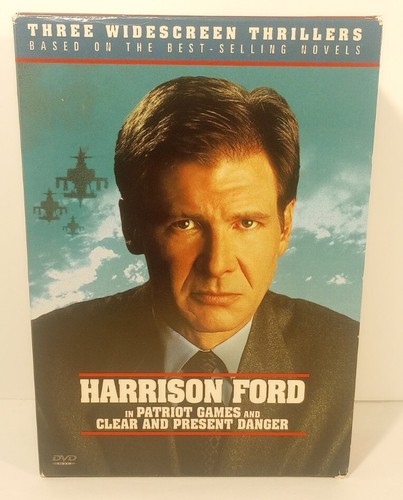 Three Widescreen Thrillers Sean Connery & Harrison Ford DVDs Patriot Present - Picture 4 of 5