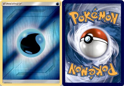 2019 Pokemon, Energy, Water Energy Reverse Holo