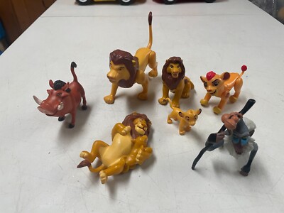 DISNEY LION KING MOVIE ACTION FIGURES BIG LOT  MUFASA SIMBA RAFIKI PUMBAA & MORE
