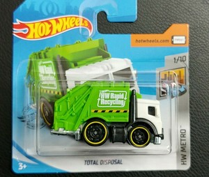 hot wheels trash truck