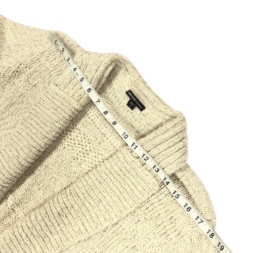 James Perse Women's Chunky Textured Open Front Knit Cardigan Size 2/Medium - Picture 6 of 9
