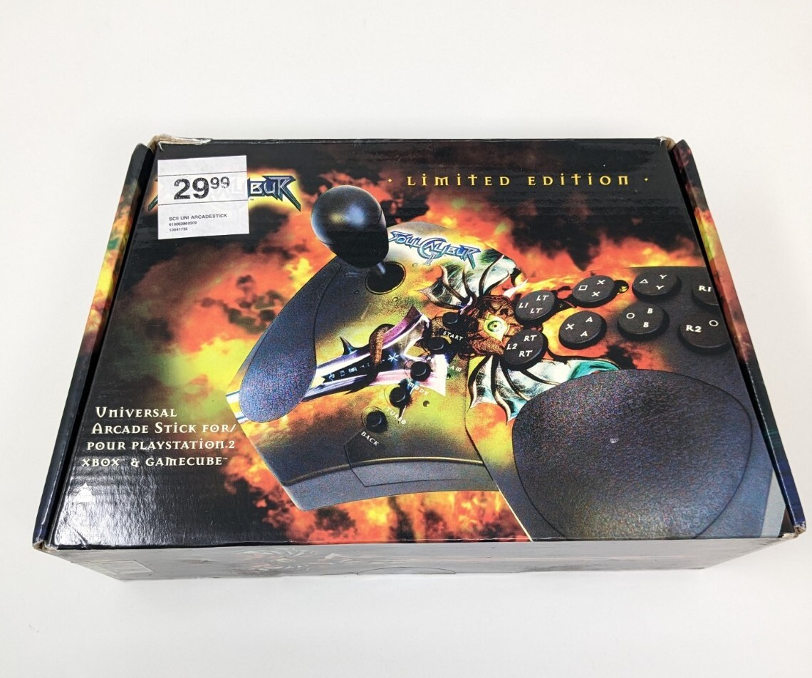 Soul Calibur II Limited Edition Universal Arcade Stick for Xbox