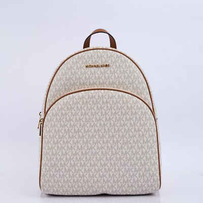 NWT Michael Kors Abbey Large Backpack Michael Kors Jet Set Large Logo | Mercari main image 3