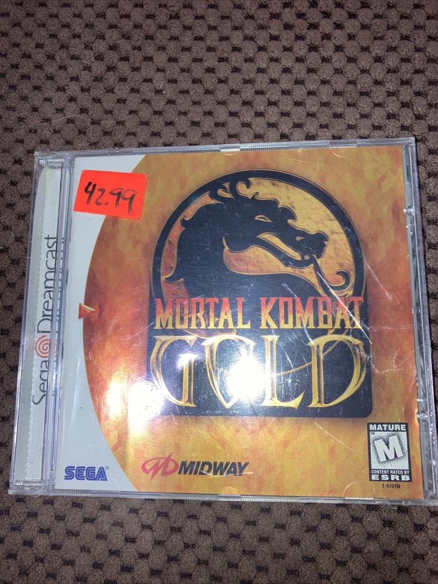 MORTAL KOMBAT GOLD 北米版Dreamcast DREAMCAST :Mortal Kombat Gold (Sega Dreamcast, 1999