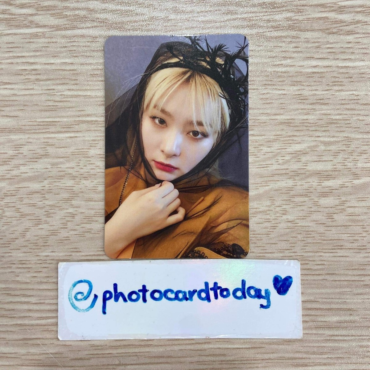 Redvelvet RBB ポストカード Irene photocard RBB red velvet fan made