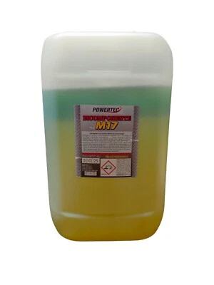 POWERTEC Sgrassatore auto detergente autolavaggio sgrassante bicomponente bifase 25kg M17