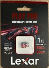 LEXAR NSW 1TB PLAY PRO microSDXC Express Card Nintendo Switch 2 IN STOCK