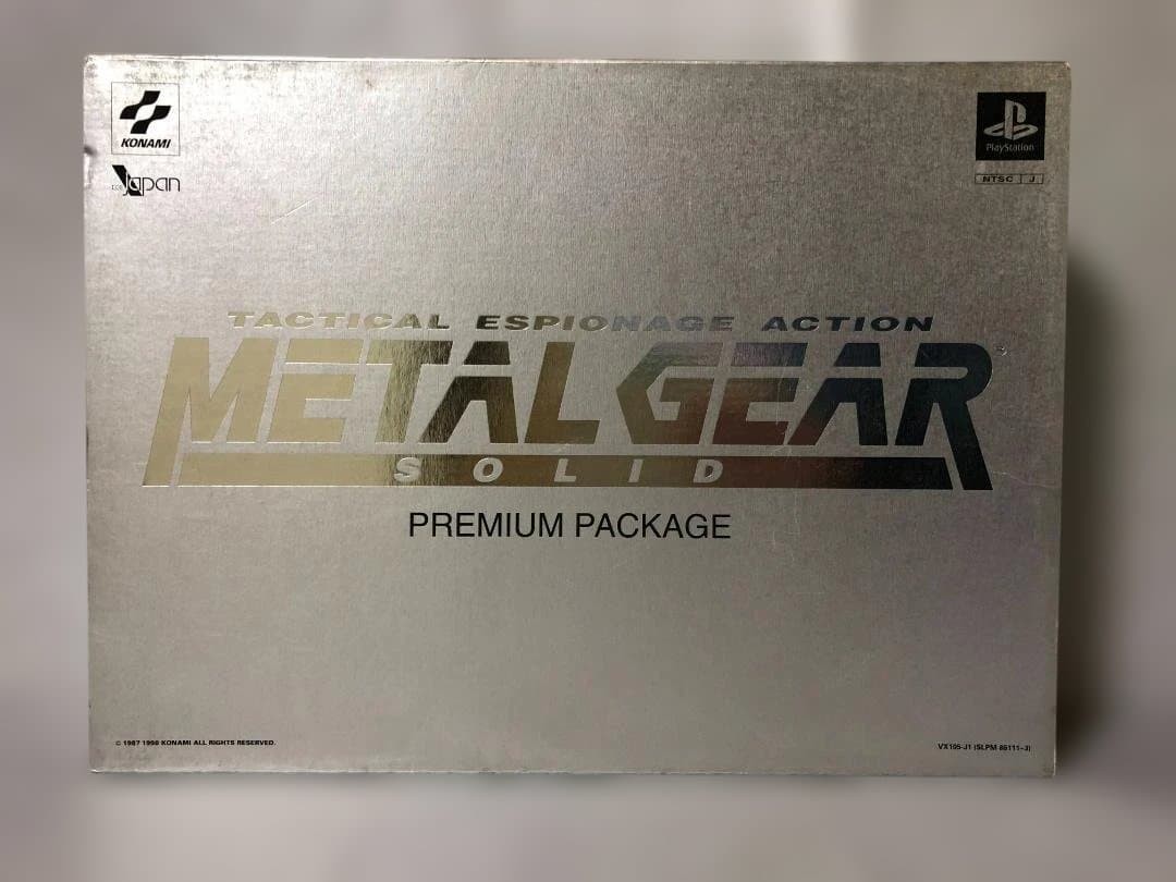 METAL GEAR SOLID PREMIUM PACKAGE PS1 (please read)