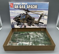 AMT Ertl AH-64A Apache Helicopter 1/72 Model Kit 8851 Vintage New Open Box