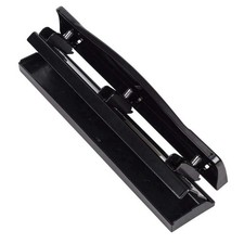 3-hole punch, 10-sheet capacity, black for office work