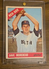 Topps 1966 Dave Morehead #135 Boston Red Sox Baseball MLB Base Set