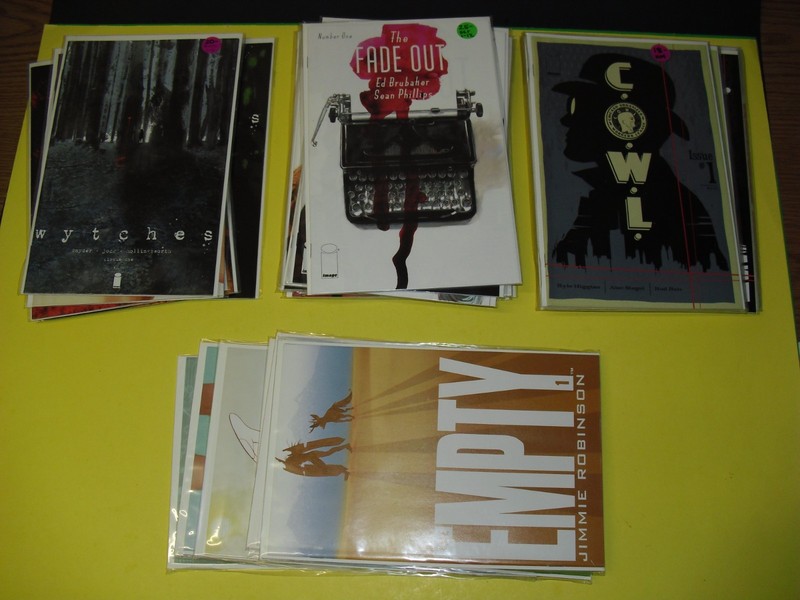 Lot of 35 Image comics most NM! Wytches 1-6 Fade Out 1-12 Cowl 1-11 Empty 1-6