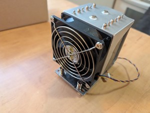 TR4 SP3 Cooler Cooling Fan 6 Copper Pipe 4000 rpm For AMD Threadripper EPYC CPU