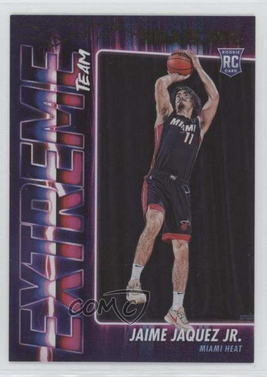 2023-24 Panini NBA Hoops Extreme Team Jaime Jaquez Jr #7 Rookie RC 15ow