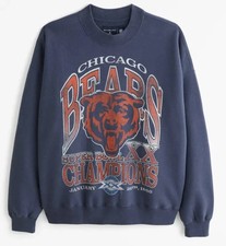 Chicago Bears graphic navy color Sweatshirt unisex AN55743