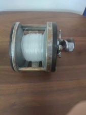 Antique Ocean City 300yds Saltwater Fishing Reel/With New 50lb Line.Good Cond.