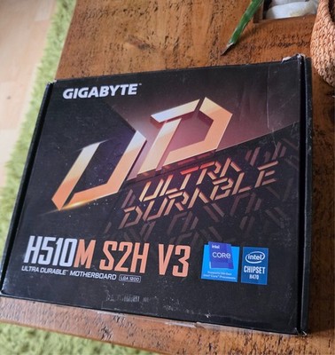 GIGABYTE H410M S2H V3 PCIe Gen3 x4 M.2 Intel Ultra Durable Motherboard