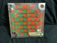 Karim Rashid Pop-Art CHESS SET By Bozart “Toys By Artists” in box COMPLETE!