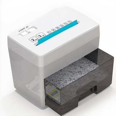 Desktop A5 Or A4 Folded Paper Strip-Cut Small USB Shredder for Home/Office : Buy Online at Best Price in KSA - Souq is now