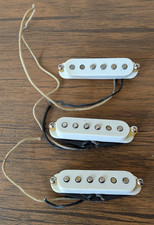 3x Fender USA Stratocaster Strat Single Coil Pickups