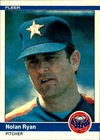 1984 Fleer NOLAN RYAN Card 239 Astros Rangers HOF