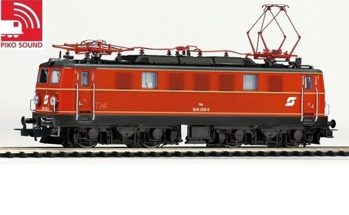 PIKO 51883: E-Lok Rh ÖBB 1041 AC, digital, PIKO Sound-Decoder, AC, digital | Zustand: Neu