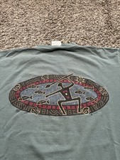 Vintage 90 s Made In USA Native American Inspired T Shirt Size Large Rare Vtg