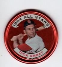 1964 Topps Coins #147 Dick Groat AS