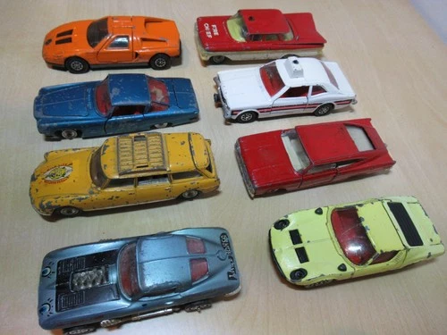 VINTAGE CORGI TOYS JOB LOT x8