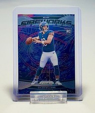 2024 Panini-Prizm Football Caleb Williams Fireworks No.25