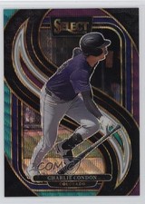 2025 Panini Select Premier Level Tri-Color Prizm Charlie Condon #158 rw6