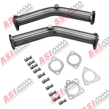 SS Exhaust Tube Exhaust Pipes For Nissan 350Z Infiniti G35 2003~2007 3.5L V6 NEW