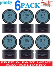 6 X American Crew Fiber, High Hold Low Shine 85g - FREE&FAST NEXT DAY DELIVERY