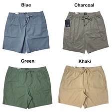 Gap Men's Soft Cotton 7" Inseam Pockets Pull On Short
