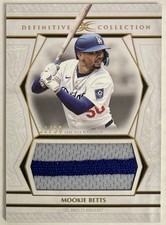 2025 Topps Definitive Mookie Betts Los Angeles Dodgers Jumbo Patch Relic #32/50