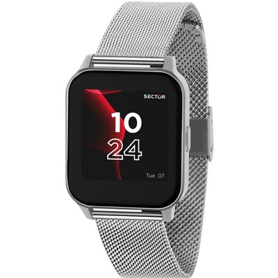 Sector Herren Armbanduhr Analog-Digit Edelstahlband silber USE53550001