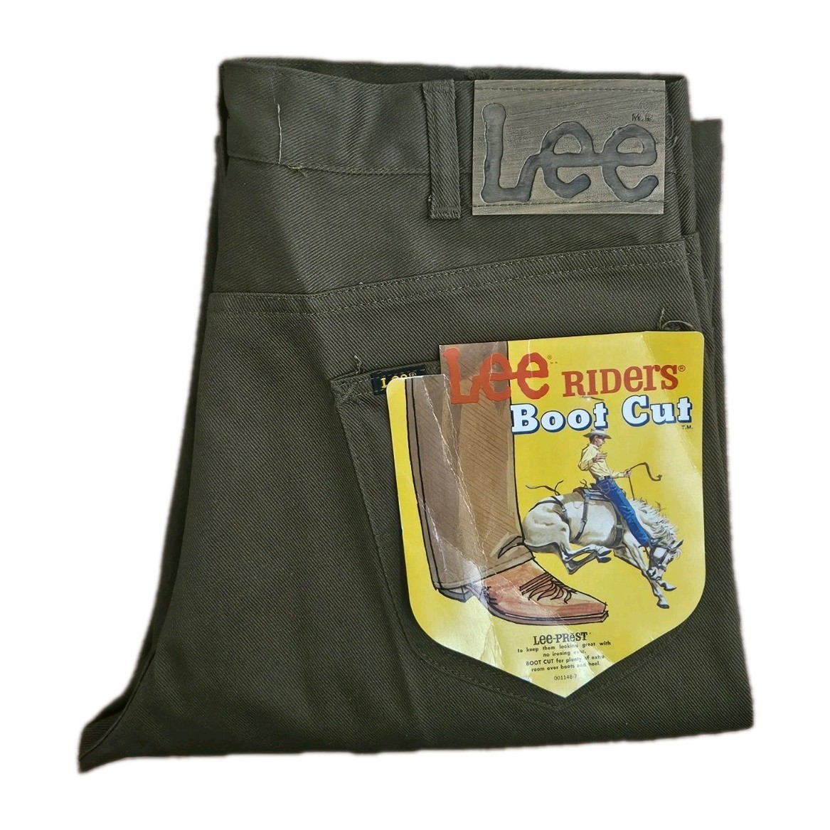Lee Riders Jeans Size 34x36 Fits 33x34 Vintage 70's Boot Cut