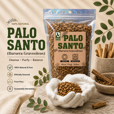 Palo Santo Wood Chips from Peru. Natural Holly Wood Smudging Pure Incense