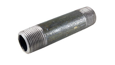 ANVIL N-034X10-STD 3/4'' x 10'' Black Steel Pipe Nipple SCH 40 Threaded Fitting
