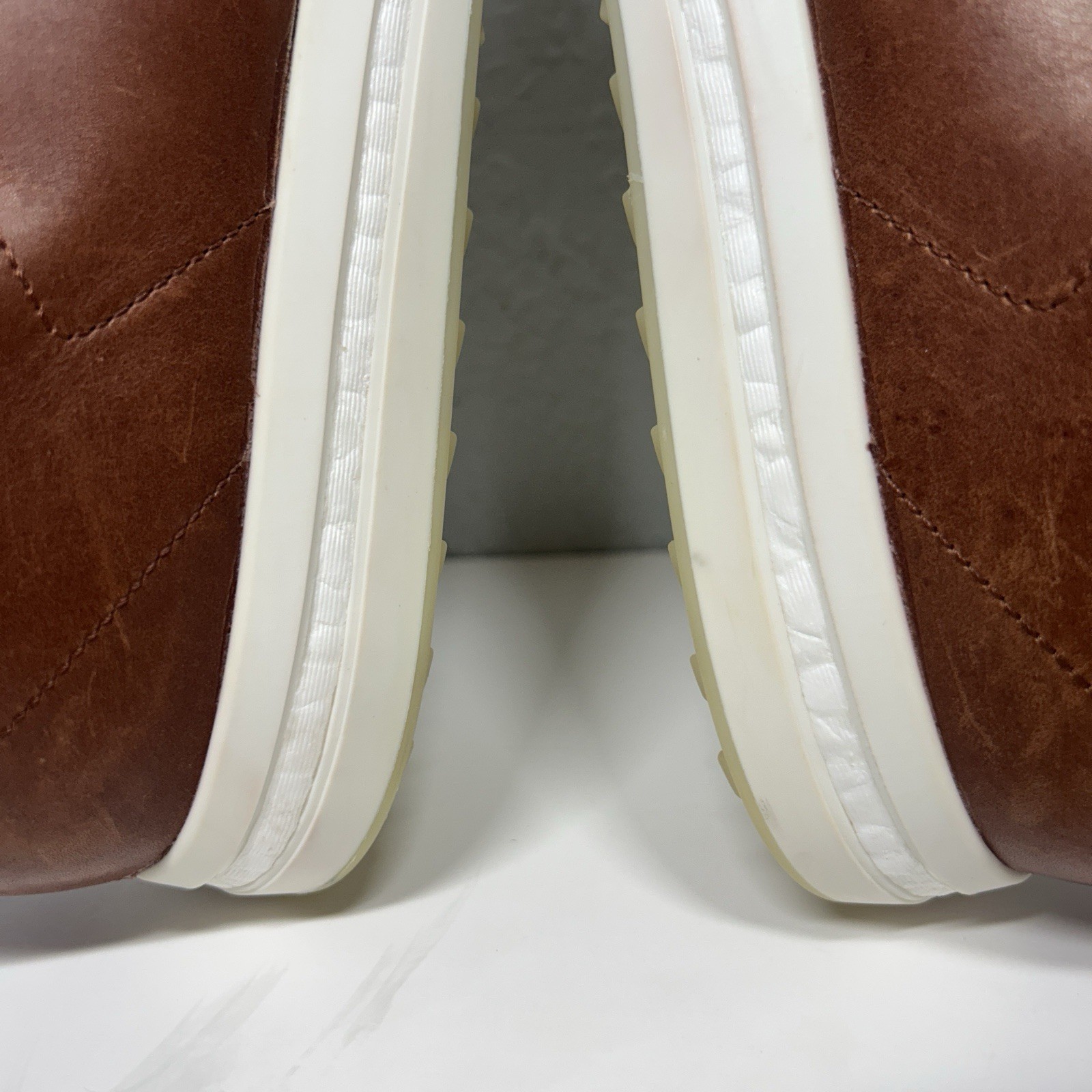 Adidas ADIPURE SP Spikeless Brown Leather Men's Size 13 Golf Shoes EF8395 thumbnail 8