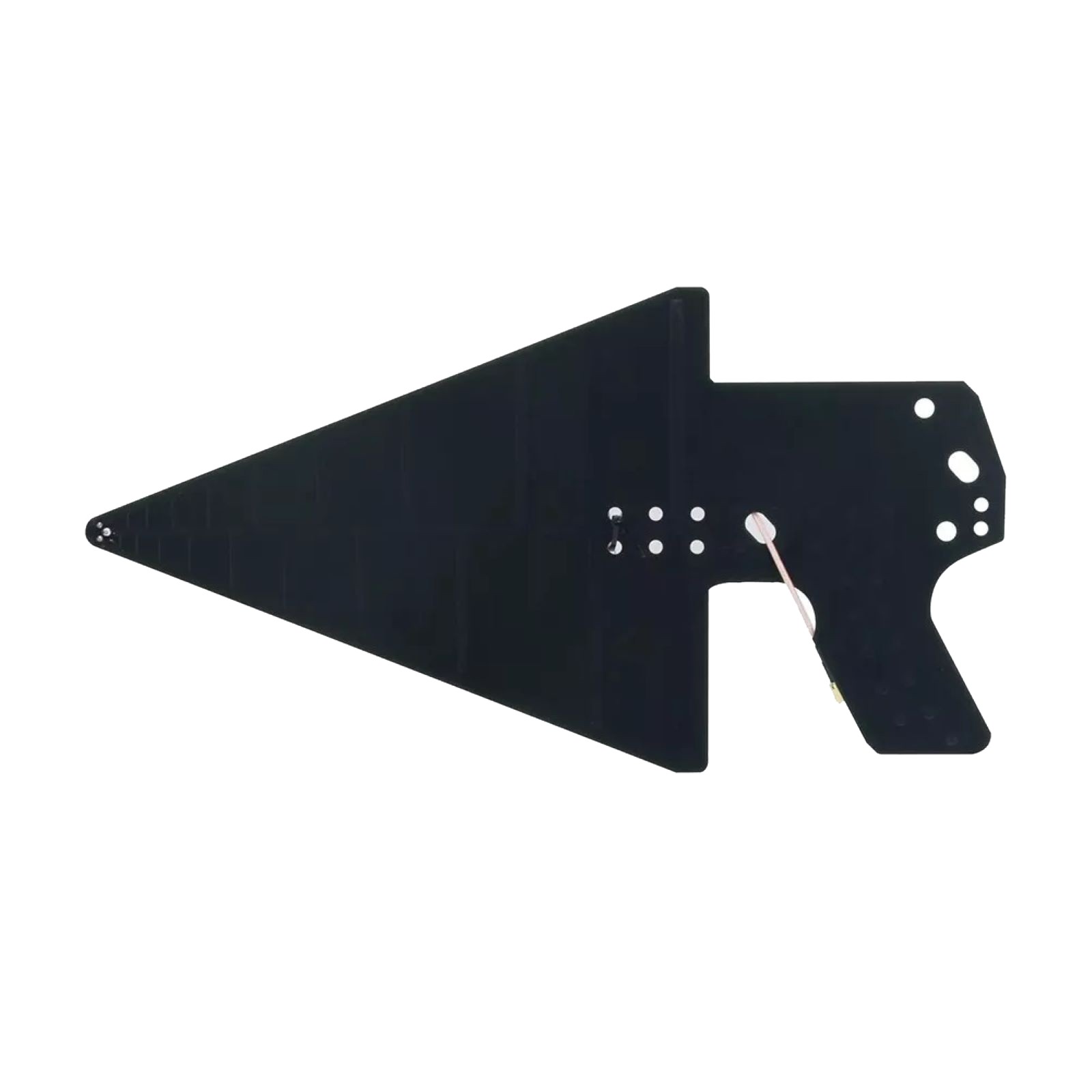 Black 0.6-10GHz HT6 Log Periodic Antenna Localization Kit For EMC Test