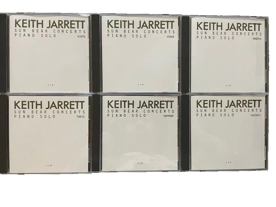 Keith Jarrett Sun Bear Concerts 6 SHM-SACD Single Layer Box Set UCGU-9092 Japan - Image 3 of 4