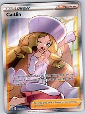 Caitlin 189/198 Ultra Rare Chilling Reign Pokemon Holo Near Mint on eBay