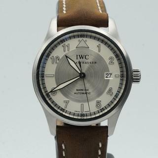 IWC MARK 16 WATCH HERREN UHR 39MM IW325504 VINTAGE STAHL TOP PAPIERE IWC133